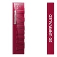 thumbnail image 1 of Labial líquido brillante de larga duración, Maybelline Superstay Vinyl Ink tono Unrivaled 30, 4.2ml, 1 of 4