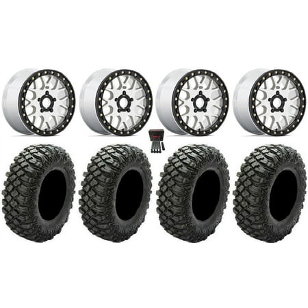 Grenade KS235 Bdlk 15 Wheels Mh 32 Crawler XG Tires Polaris RZR Turbo R & Pro R Ranger 1500 Xpedition Grenade KS235 Bdlk 15 Wheels Mh 32 Crawler XG Tires Polaris RZR Turbo R & Pro R Ranger 1500 Xpedition