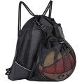 thumbnail image 1 of Sincero Bolsas deportivas con cordón, bolsa con cordón, puede almacenar fútbol, ​​baloncesto, hervidor de agua, llaves, 1 of 5