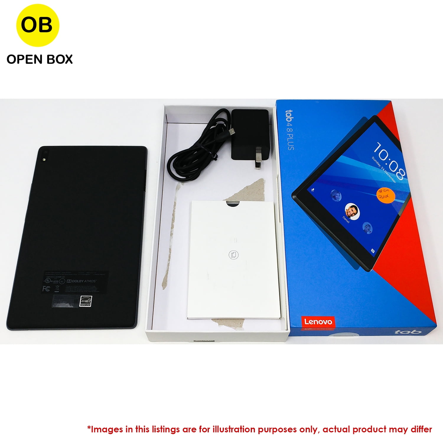 OEM LENOVO TAB 4 8/" TB-8704V REPLACEMENT BLACK BACK COVER HOUSING DOOR