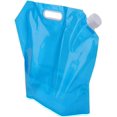 thumbnail image 5 of 4 unidades de contenedor de agua plegable portátil plegable contenedor de agua potable compatible con agua deportes al aire libre camping botella de agua Afortunado Sencillez, 5 of 5