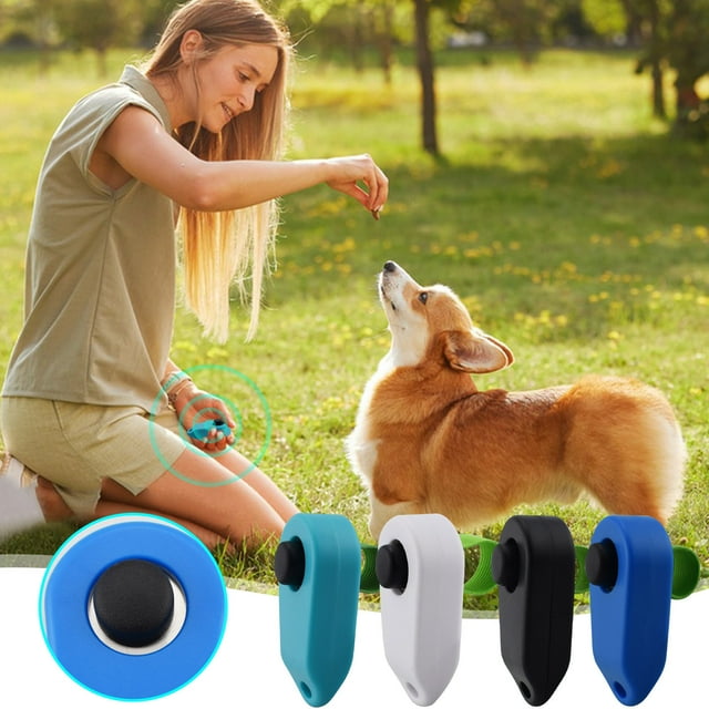 Xihbxyly Clicker de Adiestramiento Canino, Diseño Ligero y Fácil de Usar, Corrección Eficaz Del Comportamiento, Herramienta de Adiestramiento para Múltiples Mascotas: Gatos, Perros, Caballos y Aves,