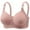 Light Pink, variant on Women's Comfortable and Breathable Plus Size Bra Without Underwire Womens Bras Light Pink 44