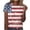 A - Multicolor 1, variant on Independence Day Tops for Women Plus Size American Flag Print Casual Tops 3/4 Sleeve Patriotic 4th of July Lace V-Neck T-Shirts Sizes S-XXXXXL