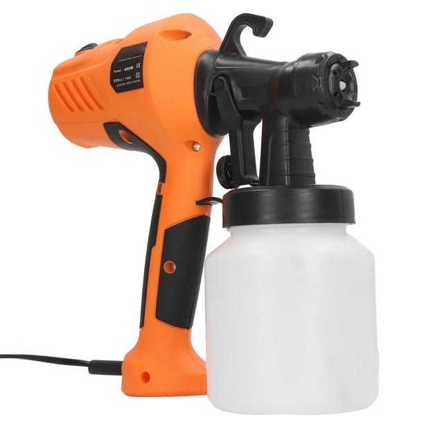 Pistola pulverizadora eléctrica, pulverizador de pintura, bote de 800 ml, pistola pulverizadora de pintura eléctrica, pulverizador de pintura eléctrico, innovación moderna VoborMX herramienta