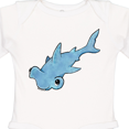 thumbnail image 4 of Inktastic Cute Hammerhead Shark Boys or Girls Long Sleeve Baby Bodysuit, 4 of 5