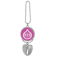 thumbnail image 1 of Vegetable Expression Happy Onion Body Silver Wing Car Pendant Decoration, 1 of 4