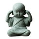 thumbnail image 5 of Figura de monje, estatua de Buda, escultura creativa, adornos decorativos hechos a mano para 1, 5 of 9