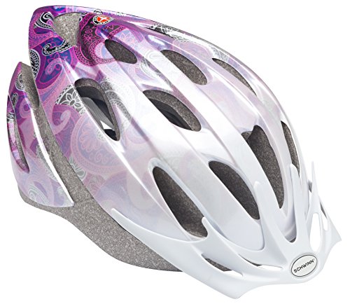 purple cycle helmet ladies