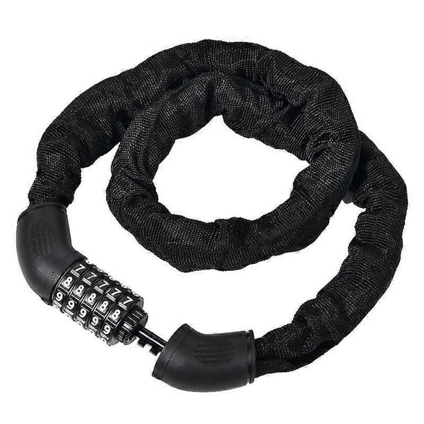 Bike Locks - High Security Bicycle Chain Lock 5-Digit Resettable Combination Anti-Theft Cycle Locks Bike Accessories for Bicycle, Motorcycle, Scooter