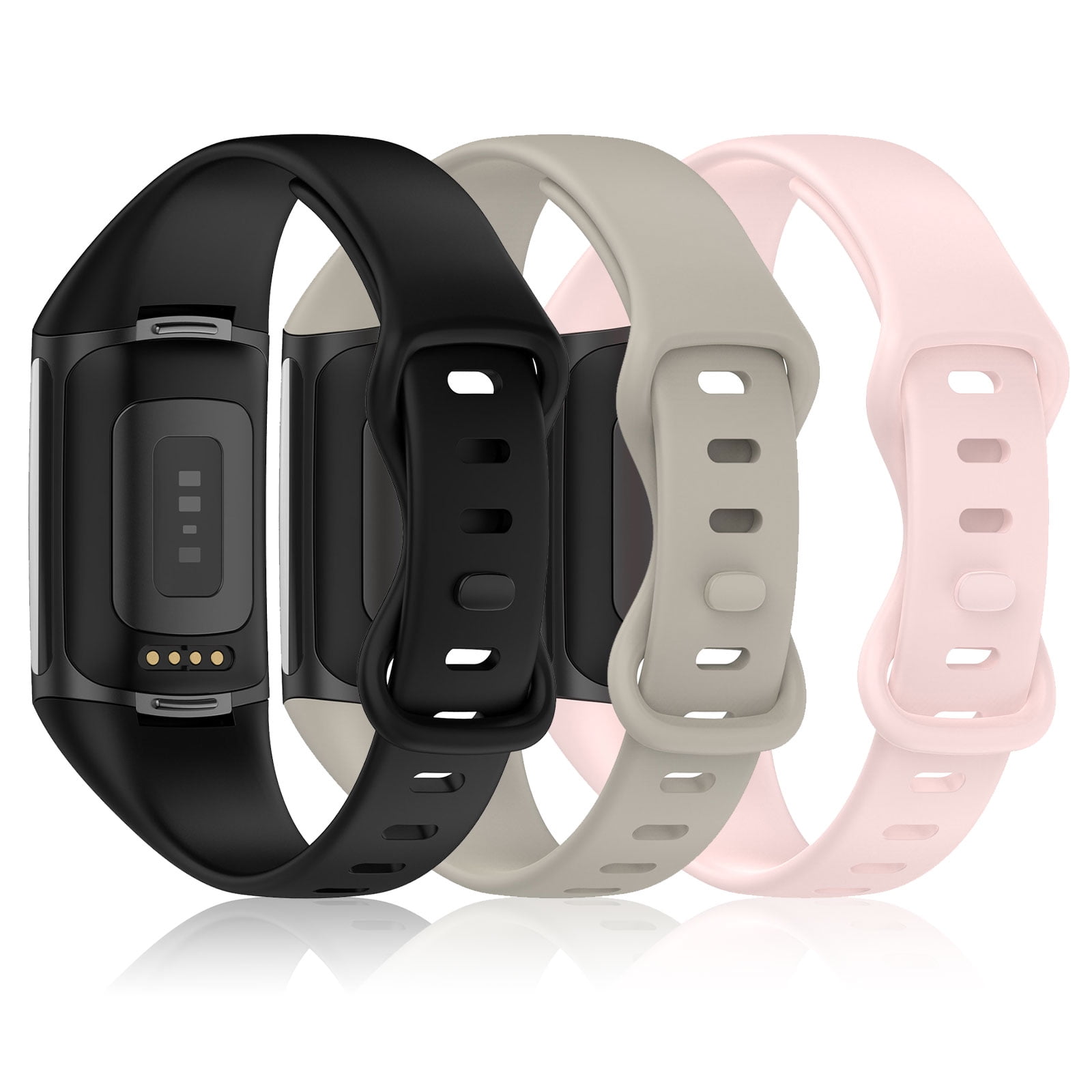 3 Pcs Bands Fit for Fitbit Charge 5, EEEkit Replacement Wristband