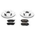thumbnail image 3 of PowerStop Front Z23 Evolution Sport Carbon-Fiber Ceramic Brake Pad and Drilled & Slotted Rotor Kit Fits: NISSAN Select Models K3137, 3 of 10