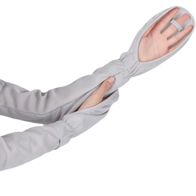 Guantes largos con protección solar UV, guantes de conducción con protección solar, guantes antideslizantes con protección solar para deportes al aire libre.