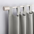 thumbnail image 3 of Sun Zero Brant Energy Saving Blackout Tab Top Curtain Panel, Silver Gray, 40”W x 63"L, 3 of 9