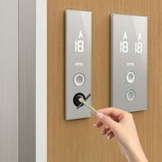 Viflosae Triangular Elevator Key Elevator Door Key Long Elevator Key for Emergency Elevator Door Lift
