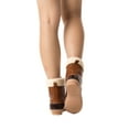 thumbnail image 3 of Women's Two Tone Lace Up Combat Style Faux Fur Lined Waterproof Duck Boots, 3 of 3