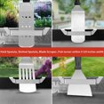 thumbnail image 2 of fastboy Barbecue Spatula Holder Stainless Steel Griddle Side Mount Rack Portable Camping Hiking Cooking Baking BBQ Bracket Cookware, 2 of 6