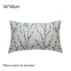 thumbnail image 4 of Matsuzay 2 fundas de almohada con estampado de flores y plantas, funda de almohada para sofá, dormitorio, sala de estar, 45x45cm Decoración del hogar Rosa 30*50cm, 4 of 6