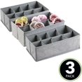 thumbnail image 1 of Caja de almacenamiento para niños (juego de 3) - cesta de almacenamiento de polipropileno con 8 compartimentos para calcetines, baberos, etc. - también como caja de almacenamiento para juguetes, 1 of 5