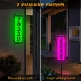 thumbnail image 3 of Señales solares con números de casas GOSUNWEY, impermeables, 3 of 9