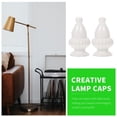 thumbnail image 3 of Miangastore 2Pcs Modern Table Light Finial Simple Lamp Finial Creative Light Accessory, 3 of 9