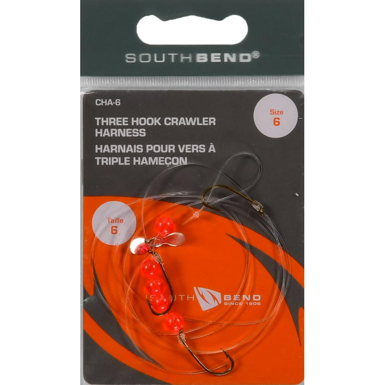 South Bend Crawler Harness Fishing Accessory w/ Airplane Spinner