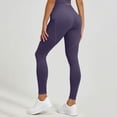 thumbnail image 3 of Lmueinov Womens Plus Size Yoga Pants with Pockets High Waisted Tummy Control Workout Out Leggings Mesh Breathable Fitness Running Athletic Pants, 3 of 6