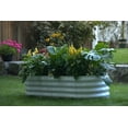 thumbnail image 2 of NuVue Products RIGID-Cast 4-in-1 Outdoor White Modular Raised Garden Bed – 14" High with 4 Configurations, 2 of 8
