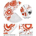 thumbnail image 2 of FMSHPON Valentine's Day Romantic Red Love Heart Xmas Christmas Tree Skirt Stand Mat for Holiday Party Decoration Indoor Outdoor 36 inches, 2 of 6