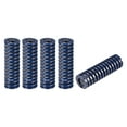 thumbnail image 1 of Unique Bargains Die Spring 5 Pack 16mm OD 50mm Long Spiral Stamping Light Load Compression Die Springs, Blue, 1 of 5