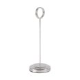 thumbnail image 1 of plateado cromado, soporte para tarjetas de mesa, soporte para menú, soporte para números de arpa, soporte para recetas, soporte para tarjetas reservadas, para bodas de restaurantes ShuxiuWang 1327537015437, 1 of 4