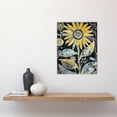 thumbnail image 4 of Artery8 Mandala Pattern Sunflower Inverted Design Quirky Living Room Unframed Wall Art Print Poster Home Decor Premium, 4 of 5