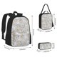 thumbnail image 2 of Balery Daisies Flowers Mochila Escolar 3 en 1 para Niños - Mochila Resistente con Lonchera Térmica y Estuche - Mochila Escolar para Niños y Niñas, 2 of 7