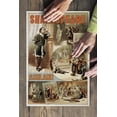 thumbnail image 3 of Ashland, Oregon, William Shakespeare Hamlet, Vintage Theater Advertisement (19x27 inches, Premium 500 Piece Jigsaw Puzzle for Adults and Family, Made in USA), 3 of 4