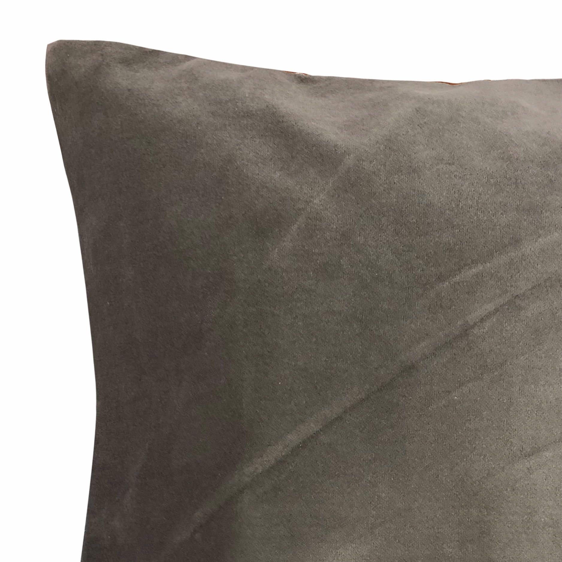 Paxton Velvet Decorative Pillow Chocolate
