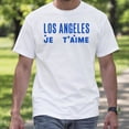 thumbnail image 4 of Los Angeles Je T’Aime T-Shirt – Travel and Culture Theme – Unisex Casual Wear, 4 of 6