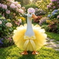 thumbnail image 6 of AuroraX Porch Goose Princess Outfit Princess Tutu Skirts Porch Goose Clothes Set 23" 17 19 inch Wedding Holiday Front Porch Goose 23 inch Clothing Fall Summer Seasonal Decor, 6 of 6