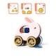 thumbnail image 4 of Tambor De Juguete Para Tirar De Bebé, Juguete Extraíble De Dinosaurio, Coche De Animal Interesante Educativo Colorido Con Empuje De Rueda Para Bebé, Niño Y Niña Minnieouse FN003467-01, 4 of 6