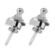 thumbnail image 1 of Sywqhk 2 uds correa de guitarra cerraduras hebilla de cinturón botón para bajo guitarra eléctrica (plata Sywqhk Alta Calidad, 1 of 7
