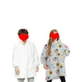 thumbnail image 5 of Fortune Matching Family Wearable Blanket Oversized Hoodies Pullover Christmas Pajama, 5 of 5