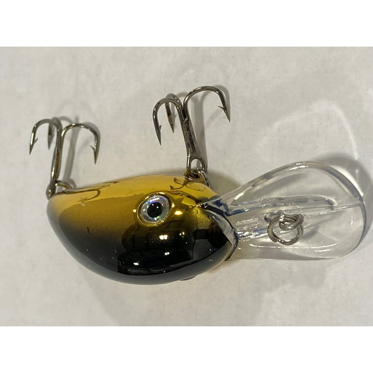 Arkie Lures 220 Series Crappie Crankbait - Black Gold Color - Walmart.com