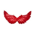 thumbnail image 2 of Alas de ángel para niños, decoración decorativa para cosplay con correas elásticas, accesorios de actuación, accesorios para disfraces de Halloween, Rojo, 2 of 8