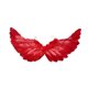 thumbnail image 2 of Disfraz de alas de ángel para niños y niñas, disfraz de Halloween, disfraz de alas de ángel. Rojo, 2 of 9