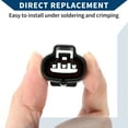 thumbnail image 4 of Unique Bargains 3 Pin Intake Air Pressure Sensor Connector Plug Waterproof Female Wire Terminal Connector for Toyota, 4 of 6
