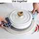 thumbnail image 4 of Heat Resistant Pot Holders for Kitchen, Mini Oven Mitts Set, Cotton Potholders for Cooking and Baking (Light Blue/Dark Blue), 4 of 5