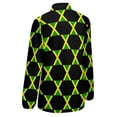 thumbnail image 5 of National Flag Jamaica Long Sleeve Blouse Woman Streetwear Casual Shirts Summer Oversize Woman Streetwear Clothing Birthday Present, 5 of 7