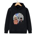 thumbnail image 3 of Sudadera con capucha para niños de los años 90, sudaderas Wednesday Adams, odio a la gente, ropa de dibujos animados, niños, niñas, niños, nunca dejes de ir a la universidad, 3 of 5