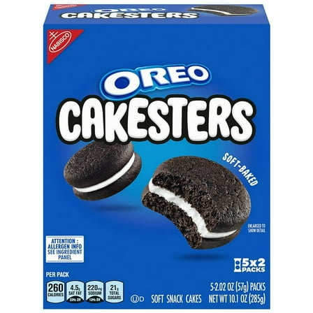 Oreo Cakesters Soft Snack Cakes 10.1 oz