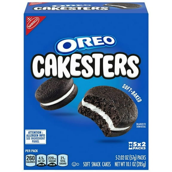 Oreo Cakesters Soft Snack Cakes 10.1 oz