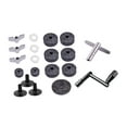 thumbnail image 3 of Milaget Kit de Remplacement de Feutres Cymbales 20 Pcs, Gris, 3 of 9
